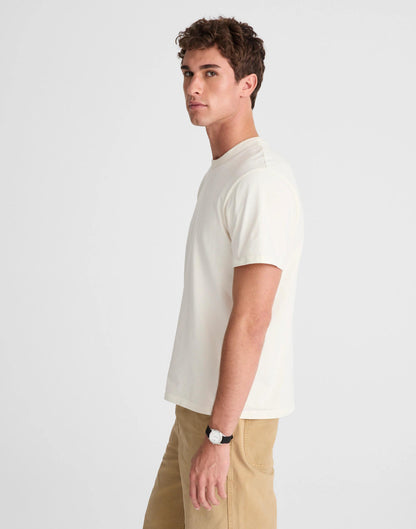 Madewell Garment-Dyed Allday Crewneck Tee Soft White