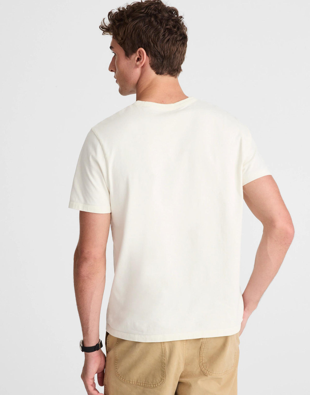 Madewell Garment-Dyed Allday Crewneck Tee Soft White