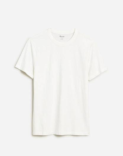Madewell Garment-Dyed Allday Crewneck Tee Soft White