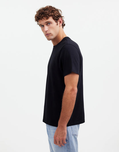 Madewell Garment-Dyed Allday Crewneck Tee True Black