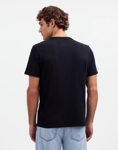 Madewell Garment-Dyed Allday Crewneck Tee True Black