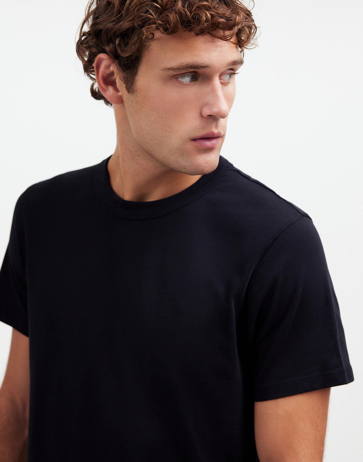 Madewell Garment-Dyed Allday Crewneck Tee True Black