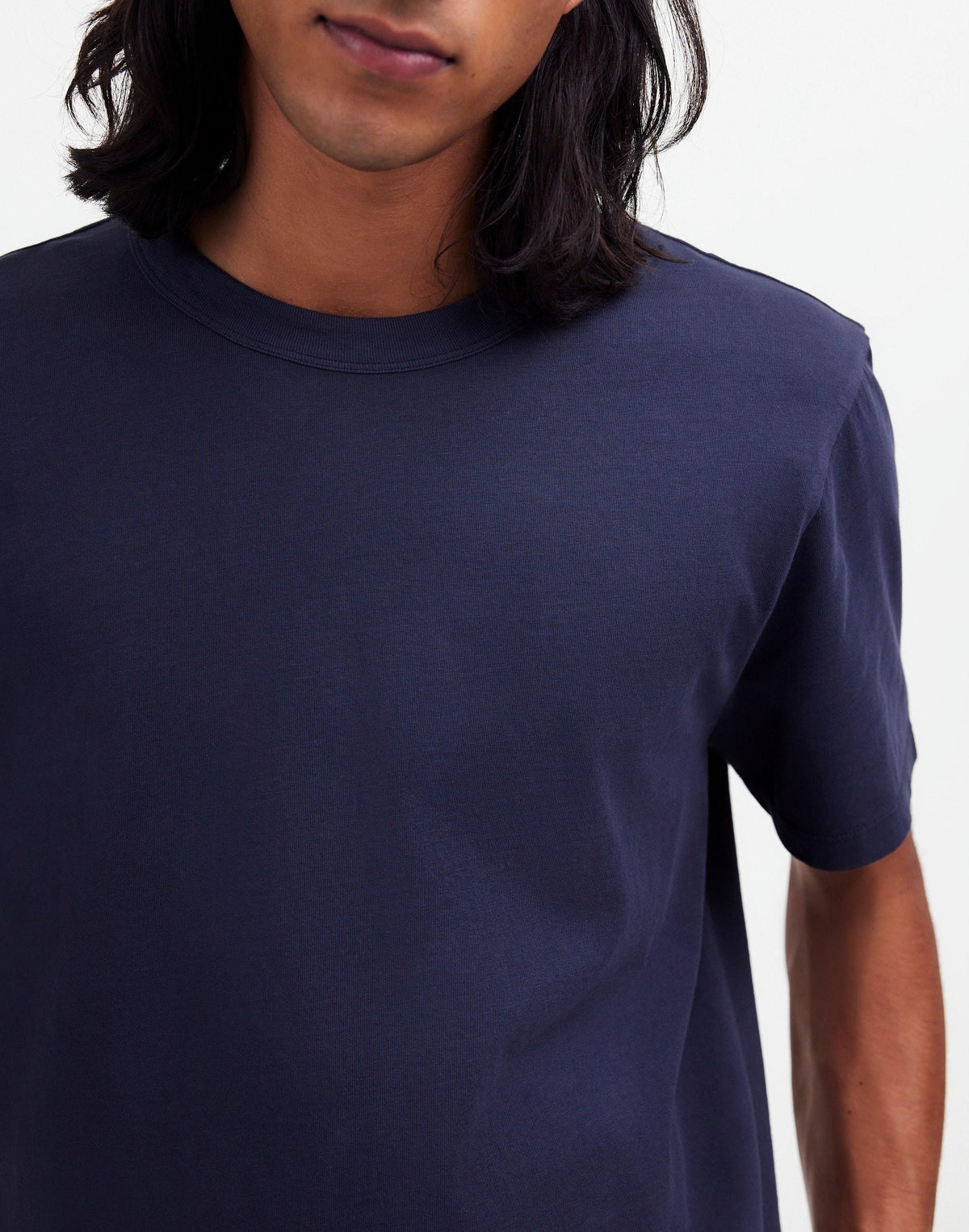 Madewell Garment-Dyed Allday Crewneck Tee Twilight