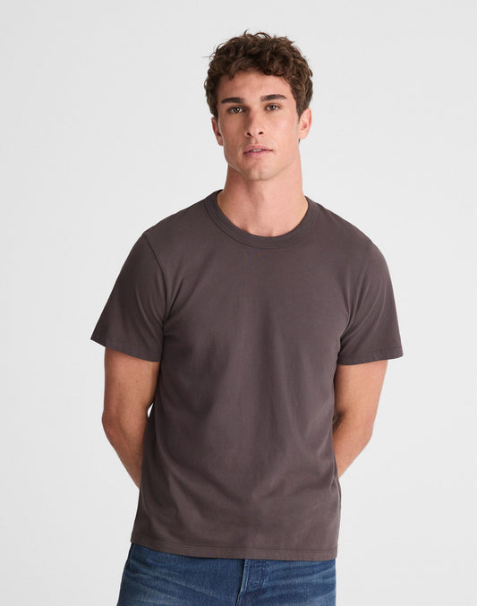 Madewell Garment-Dyed Allday Crewneck Tee Black Coal