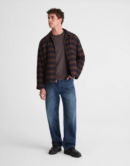 Madewell Garment-Dyed Allday Crewneck Tee Black Coal