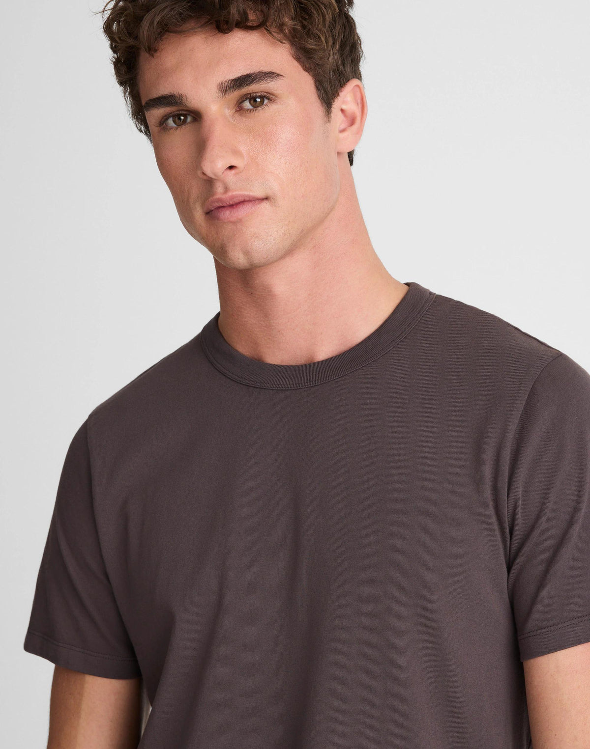 Madewell Garment-Dyed Allday Crewneck Tee Black Coal