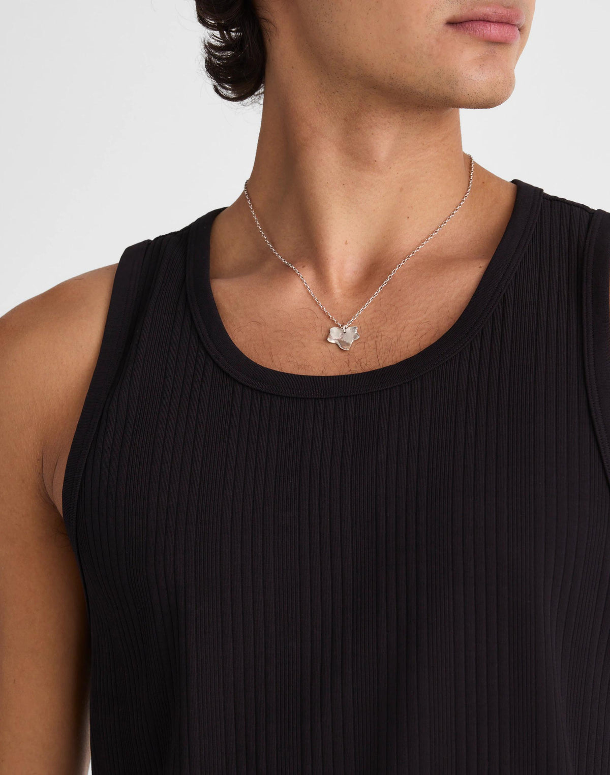 Madewell Textured Tank Jet Black