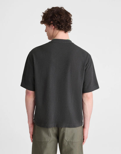Madewell Boxy Pocket Tee in Weekend Slub Coal