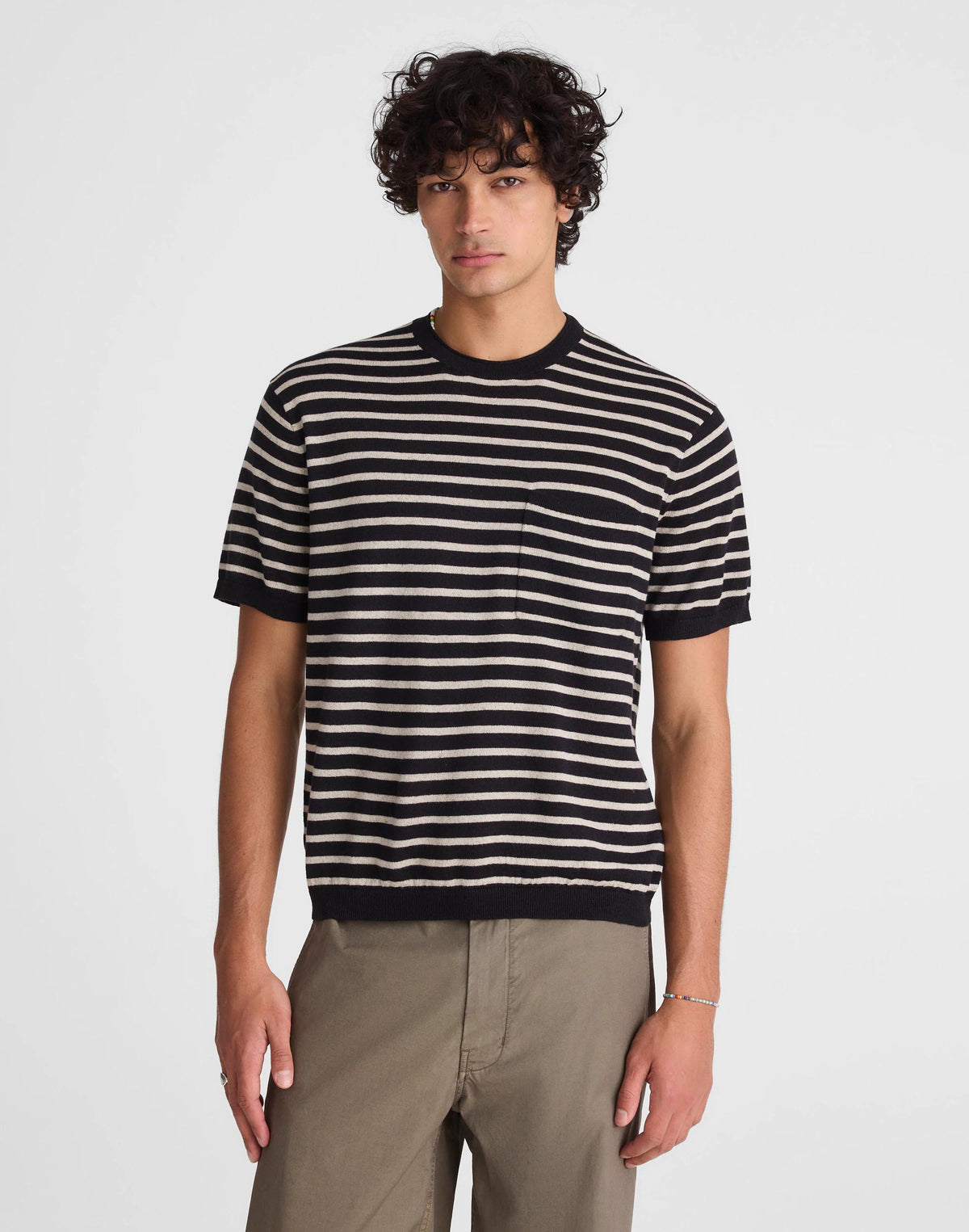 Madewell Rollneck Sweater Tee Obsidian Blue