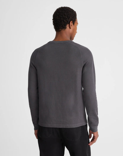 Madewell Thermal Long-Sleeve Tee Coal