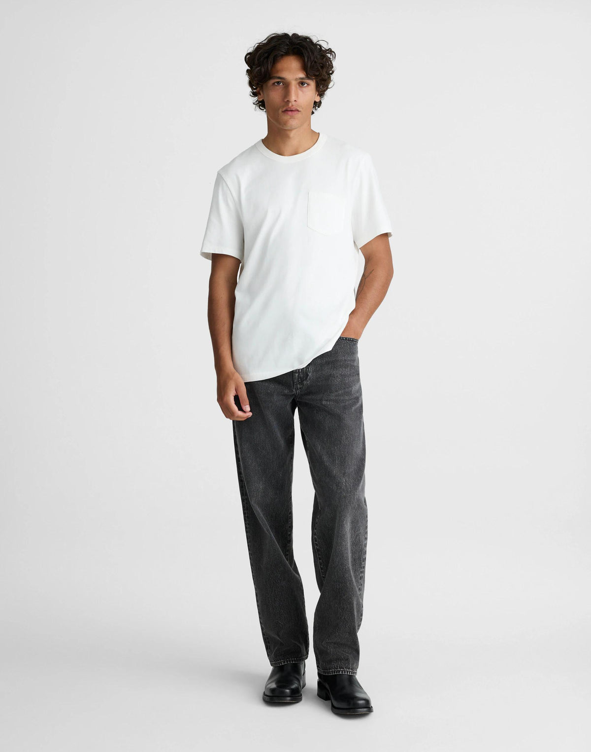 Madewell Allday Pocket Tee Soft White