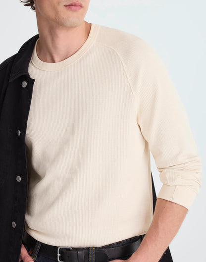 Madewell Thermal Long-Sleeve Tee Parchment
