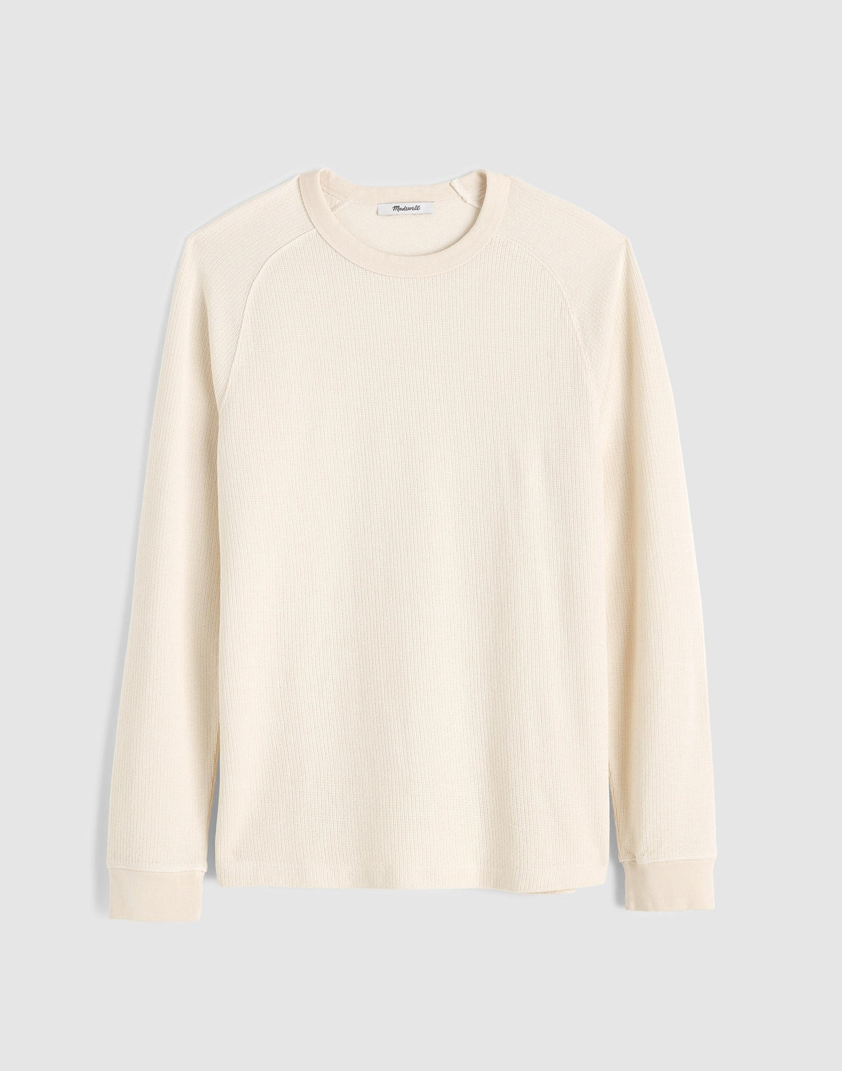 Madewell Thermal Long-Sleeve Tee Parchment