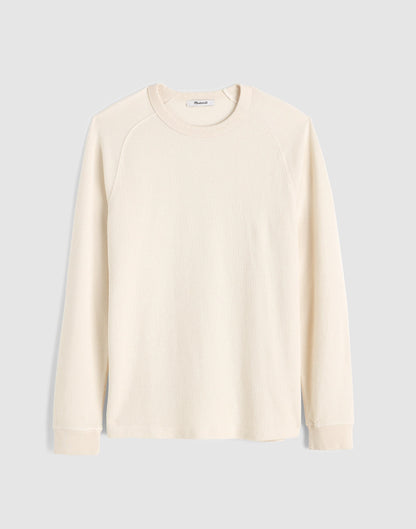 Madewell Thermal Long-Sleeve Tee Parchment