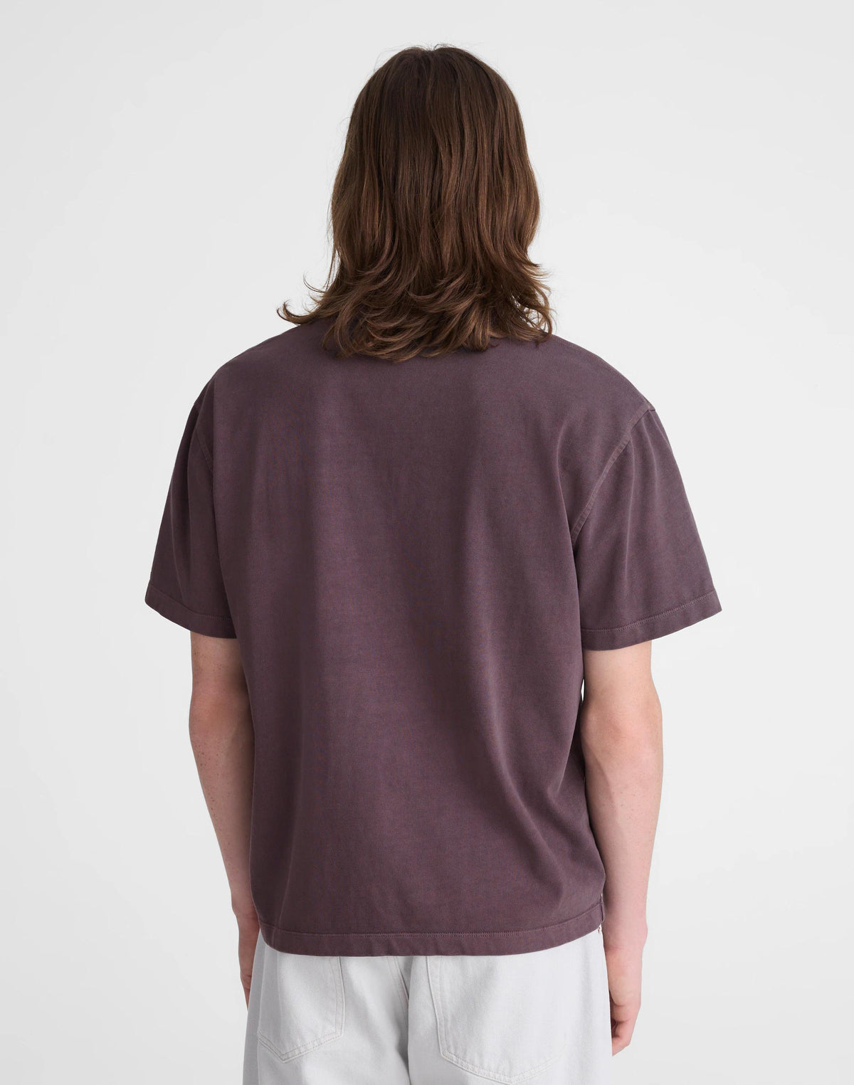 Madewell Short-Sleeve Compact-Knit Polo Rum Raisin