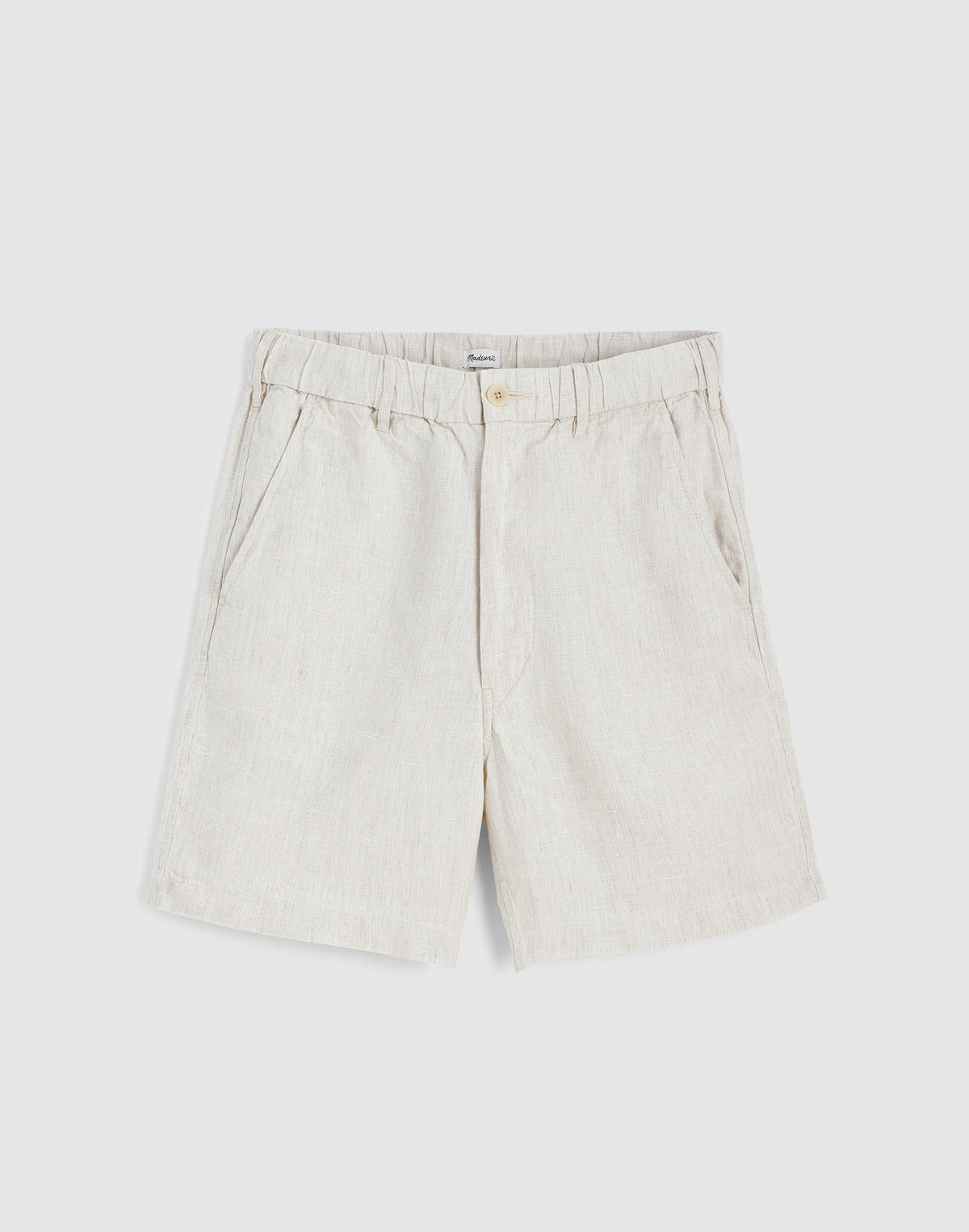 Madewell Pull-On Shorts in Linen Bleached