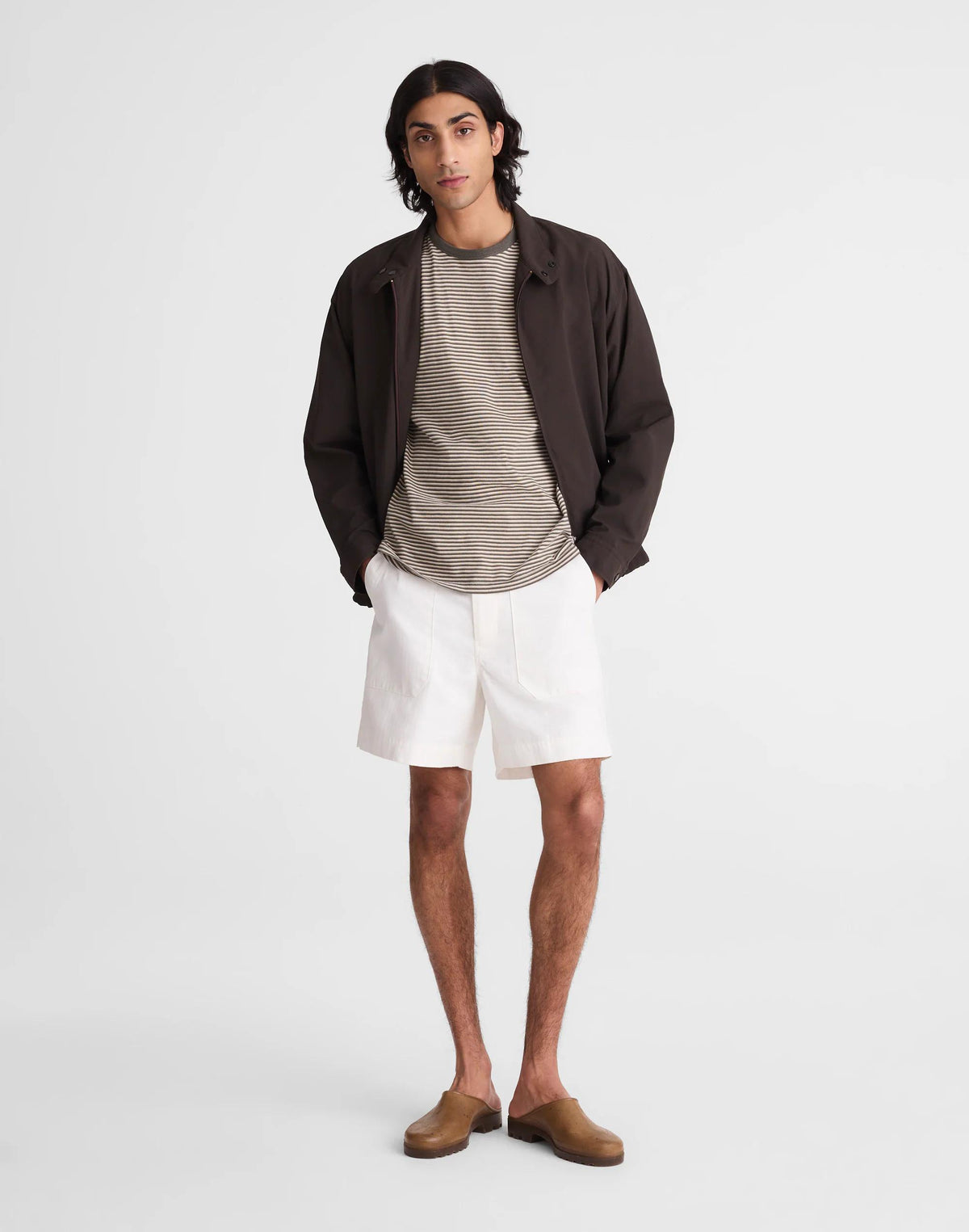 Madewell Fatigue Shorts Soft White