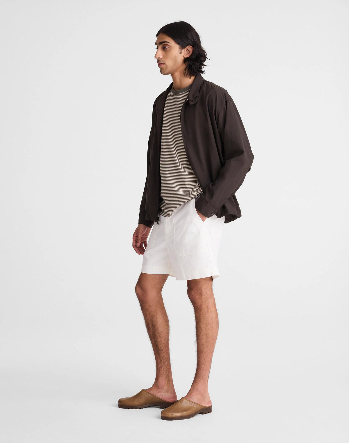Madewell Fatigue Shorts Soft White