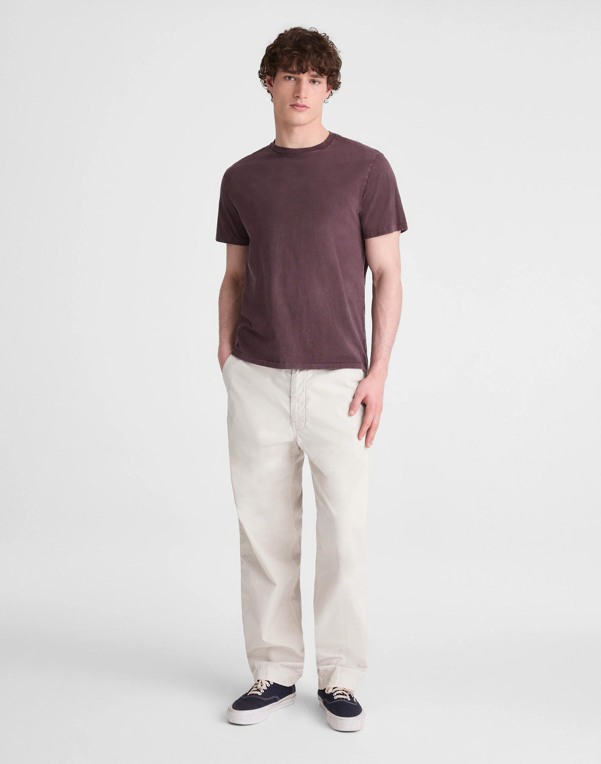 Madewell Utility Pant in Poplin Form Grey