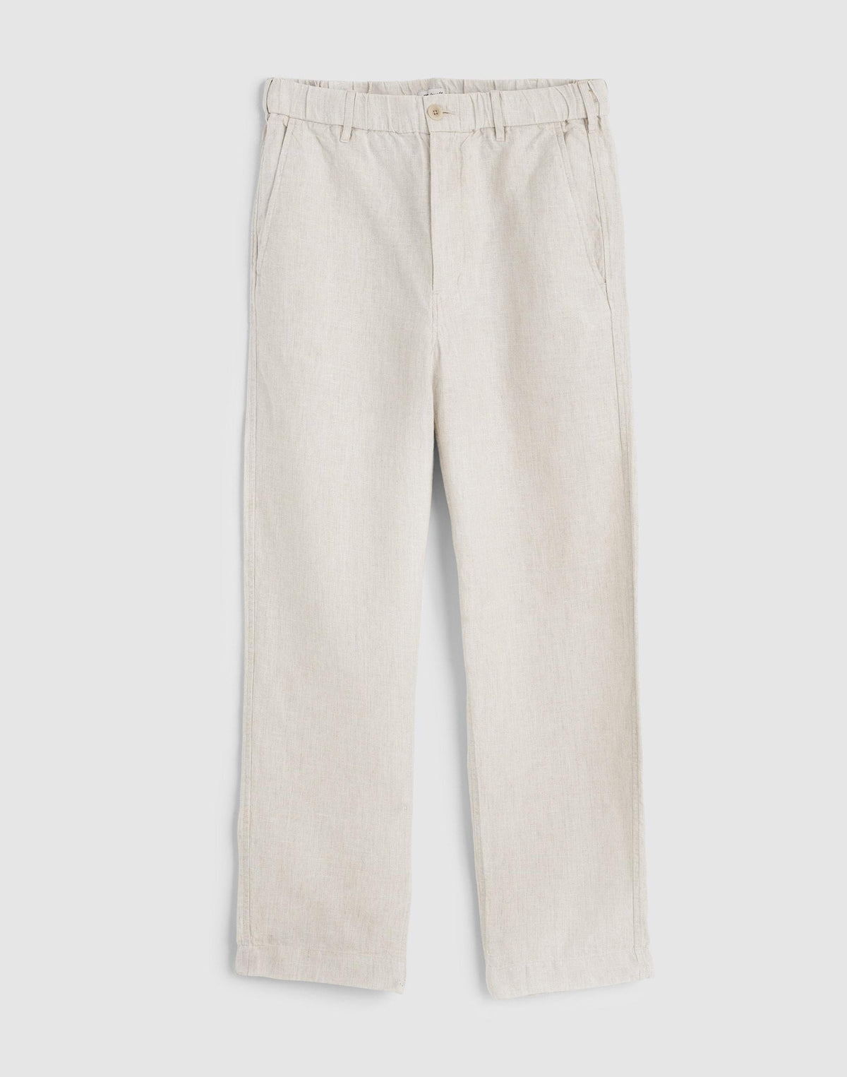 Madewell Pull-On Pant in Linen Bleached