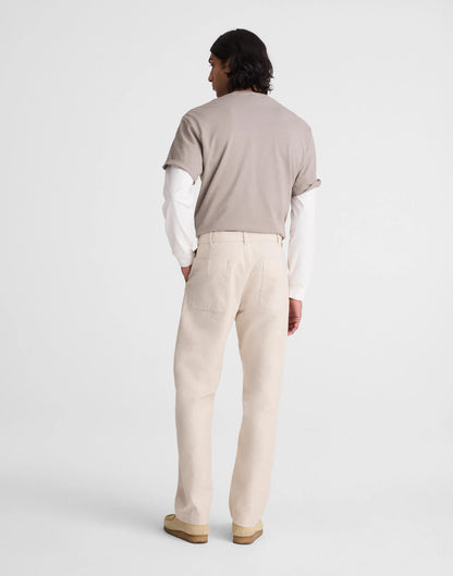 Madewell Fatigue Pants in Reverse Sateen Stone