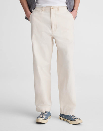 Madewell Utility Pant in Cotton-Hemp Canvas Natural Seeded