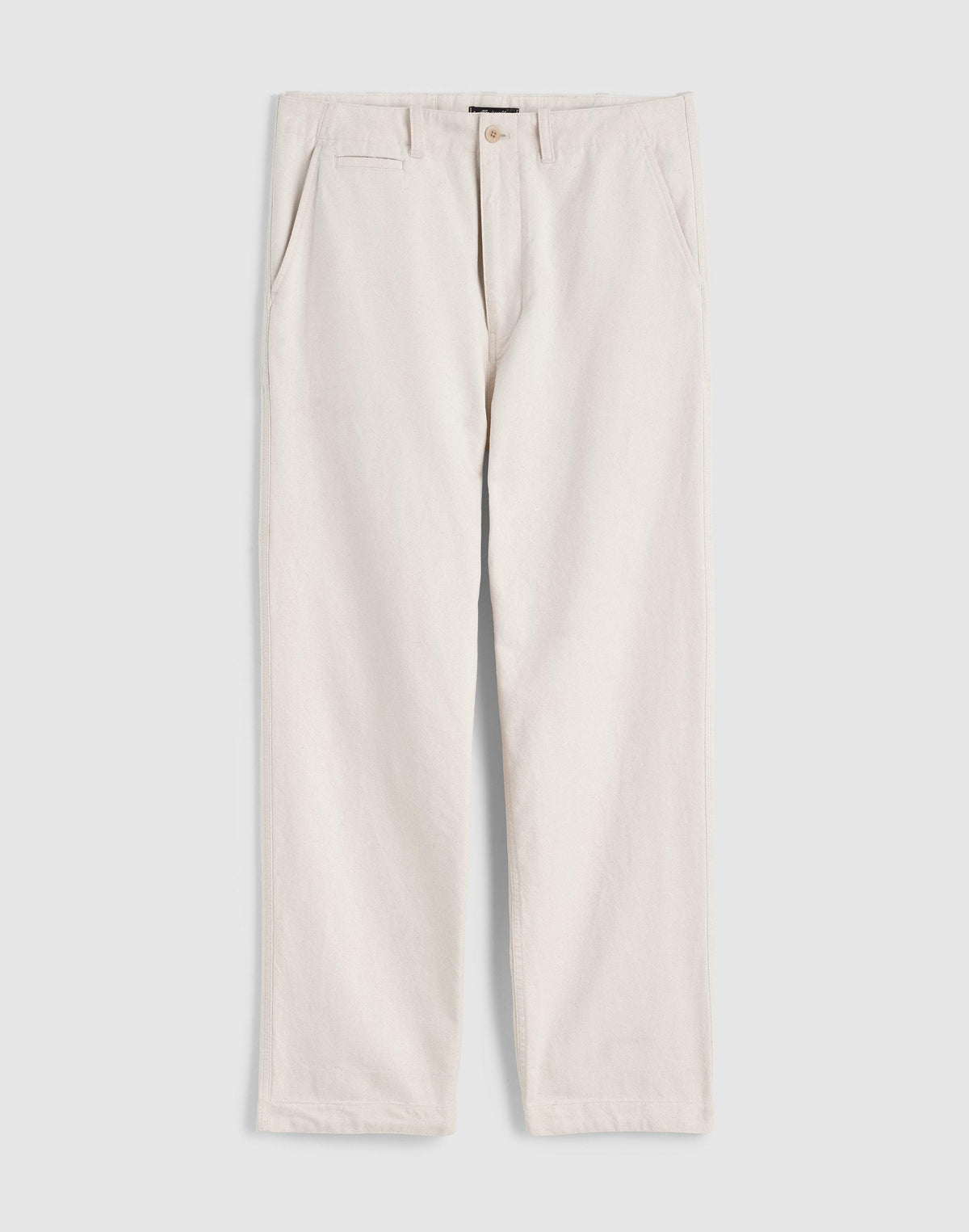 Madewell Utility Pant in Cotton-Hemp Canvas Natural Seeded