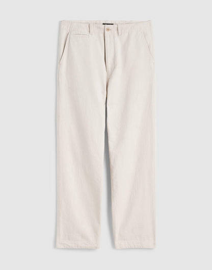 Madewell Utility Pant in Cotton-Hemp Canvas Natural Seeded
