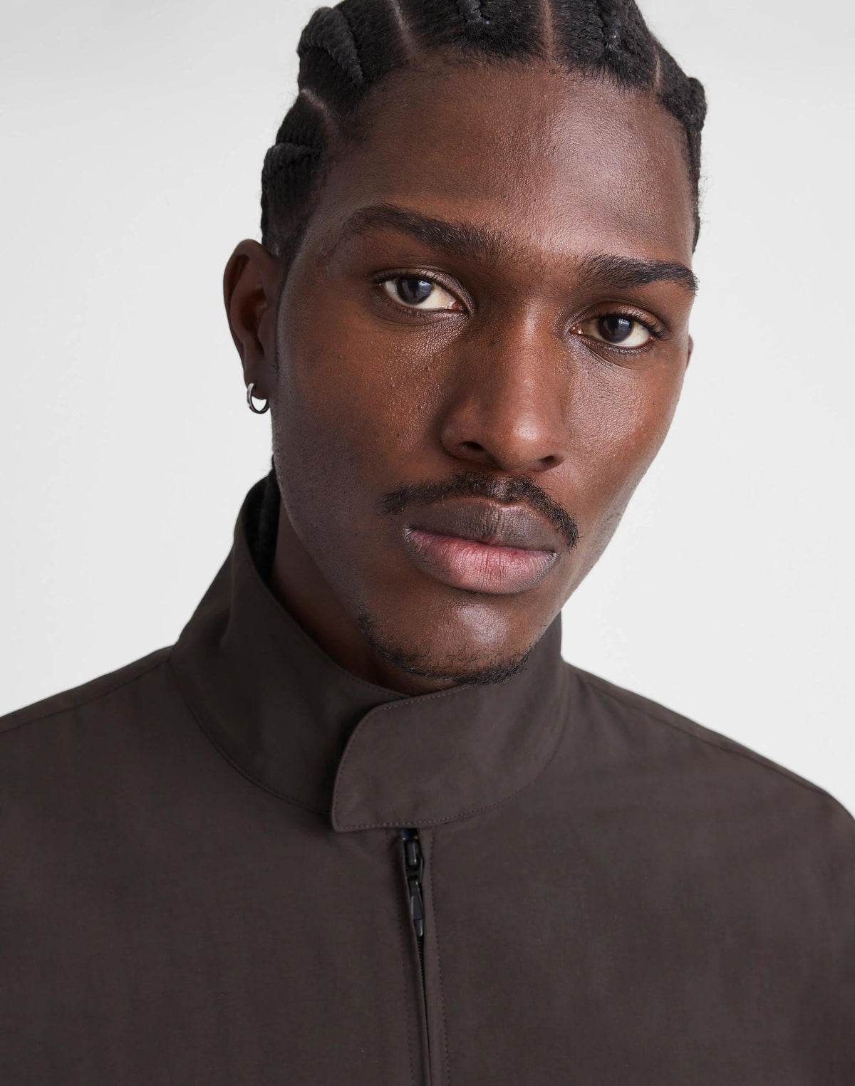 Madewell Harrington Jacket in Nylon Dark Brown