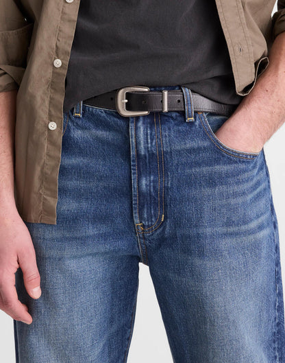Madewell Western Belt True Black