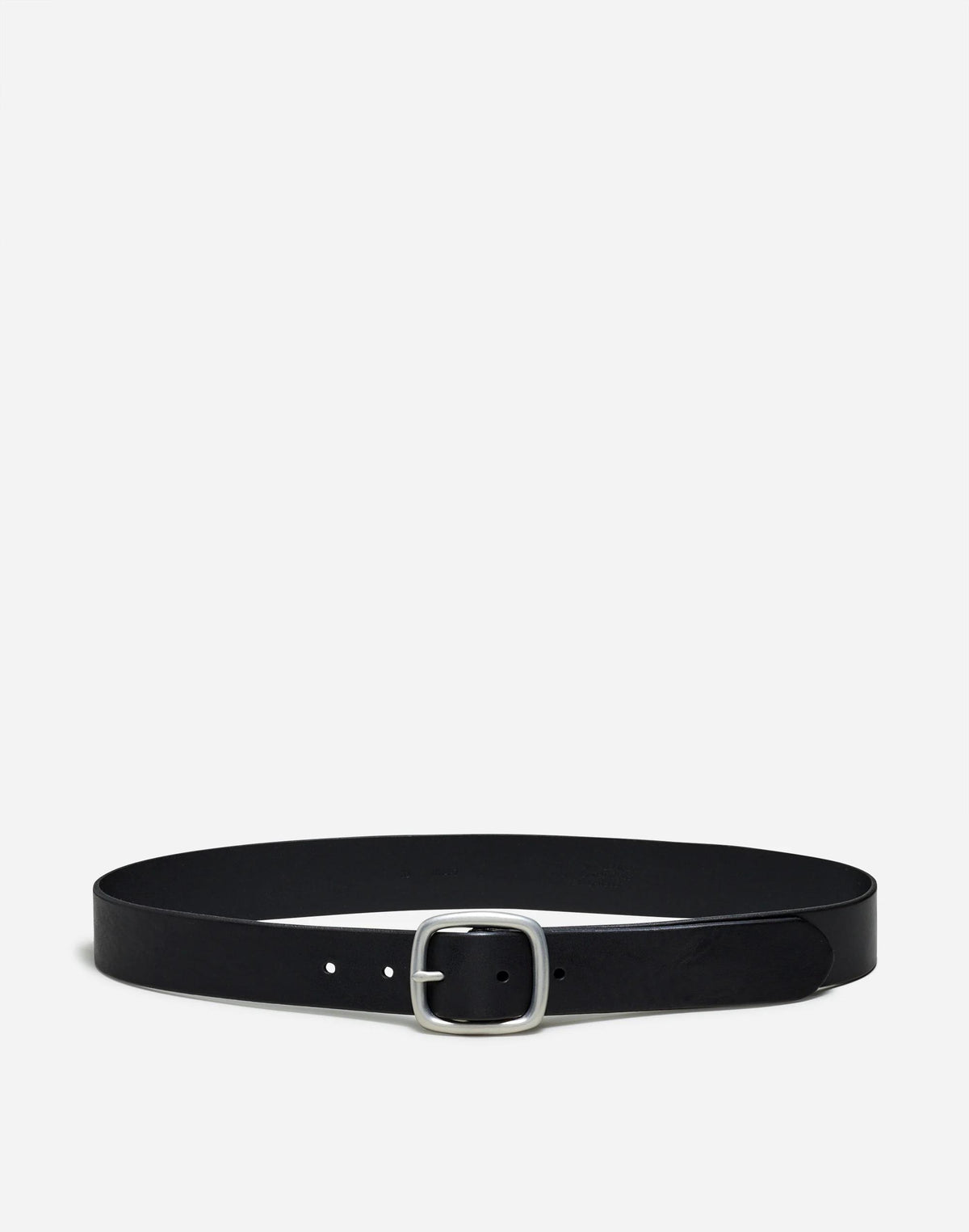 Madewell Leather Center-Bar Belt True Black