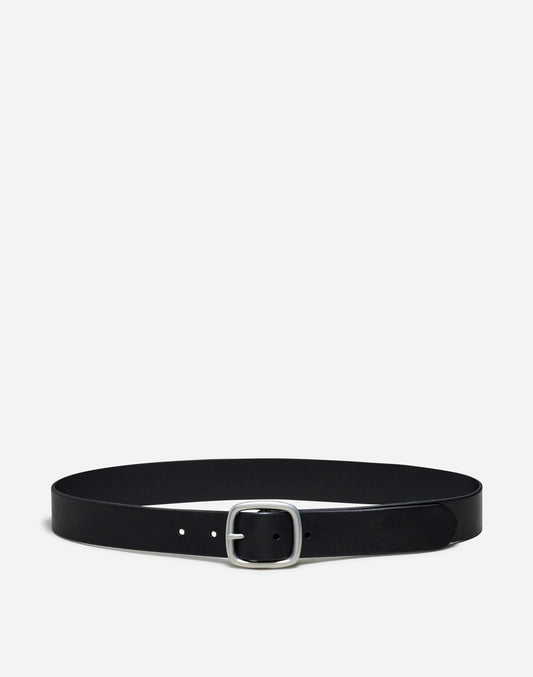 Madewell Leather Center-Bar Belt True Black