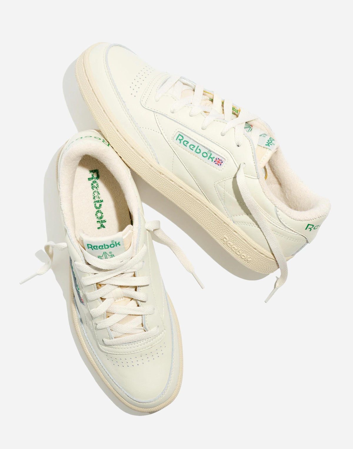 Madewell Reebok® Club C 85 Vintage Sneakers Chalk/Paperwhite/Glen