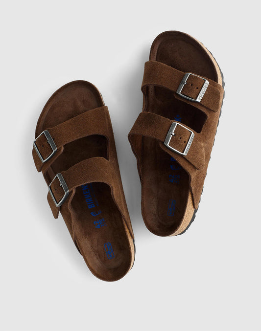 Madewell Birkenstock® Arizona Sandal in Suede Carafe