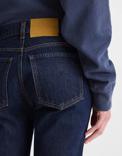 Madewell Madewell x Benjamin Talley Smith The Putney Mid-Rise Straight Jean Wells Wash