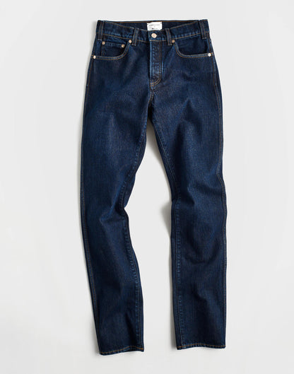 Madewell Madewell x Benjamin Talley Smith The Putney Mid-Rise Straight Jean Wells Wash