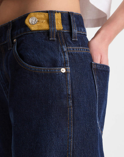 Madewell Madewell x Benjamin Talley Smith The Coolidge Low-Rise Wide-Leg Jean Wells Wash