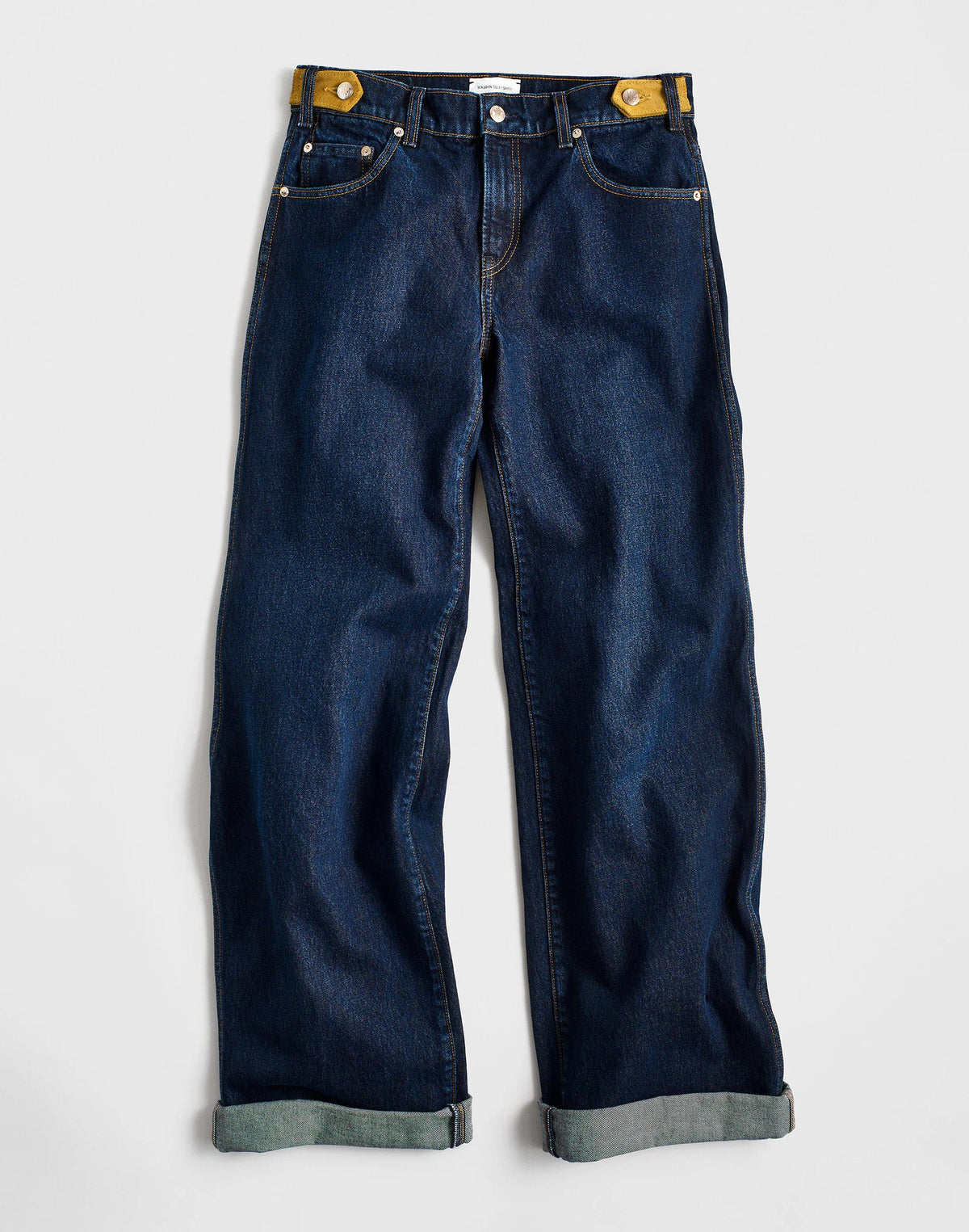 Madewell Madewell x Benjamin Talley Smith The Coolidge Low-Rise Wide-Leg Jean Wells Wash