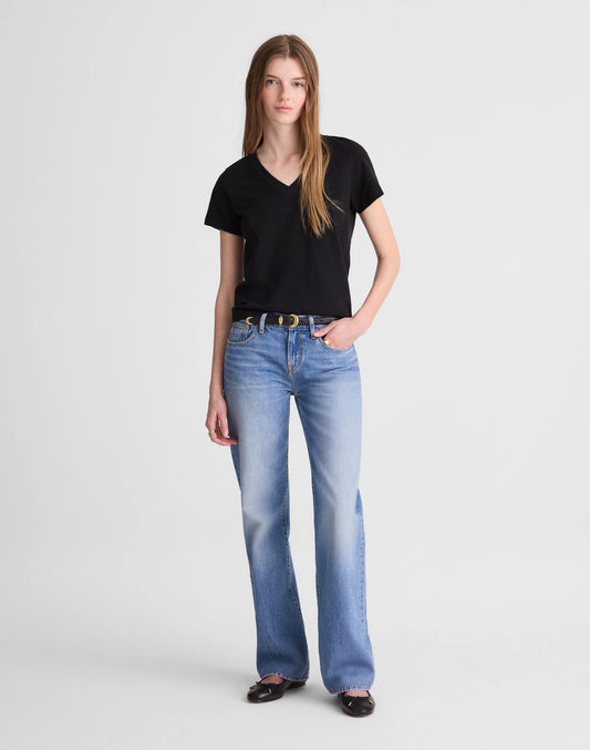 Madewell The Low-Rise Loose Jean Midvale Wash