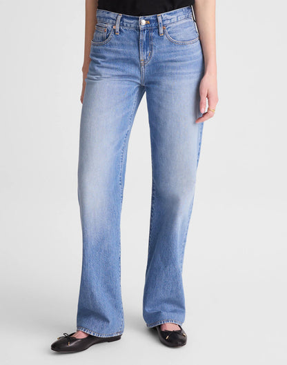 Madewell The Low-Rise Loose Jean Midvale Wash