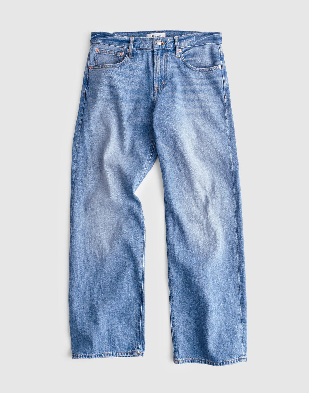 Madewell The Low-Rise Loose Jean Midvale Wash