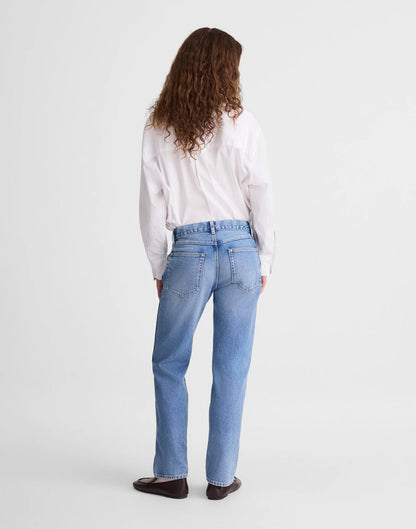 Madewell The Dean Easy Straight Jean Light Lapis Wash