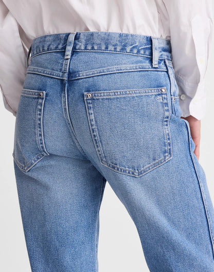 Madewell The Dean Easy Straight Jean Light Lapis Wash