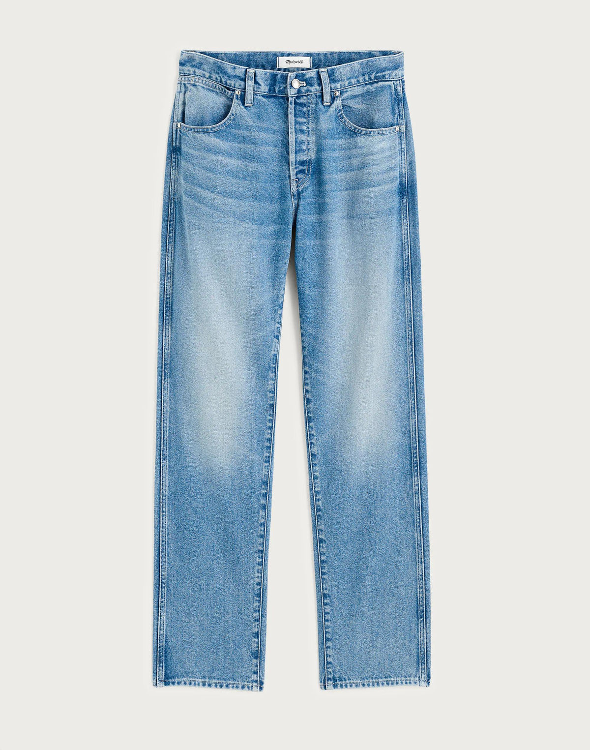 Madewell The Dean Easy Straight Jean Light Lapis Wash