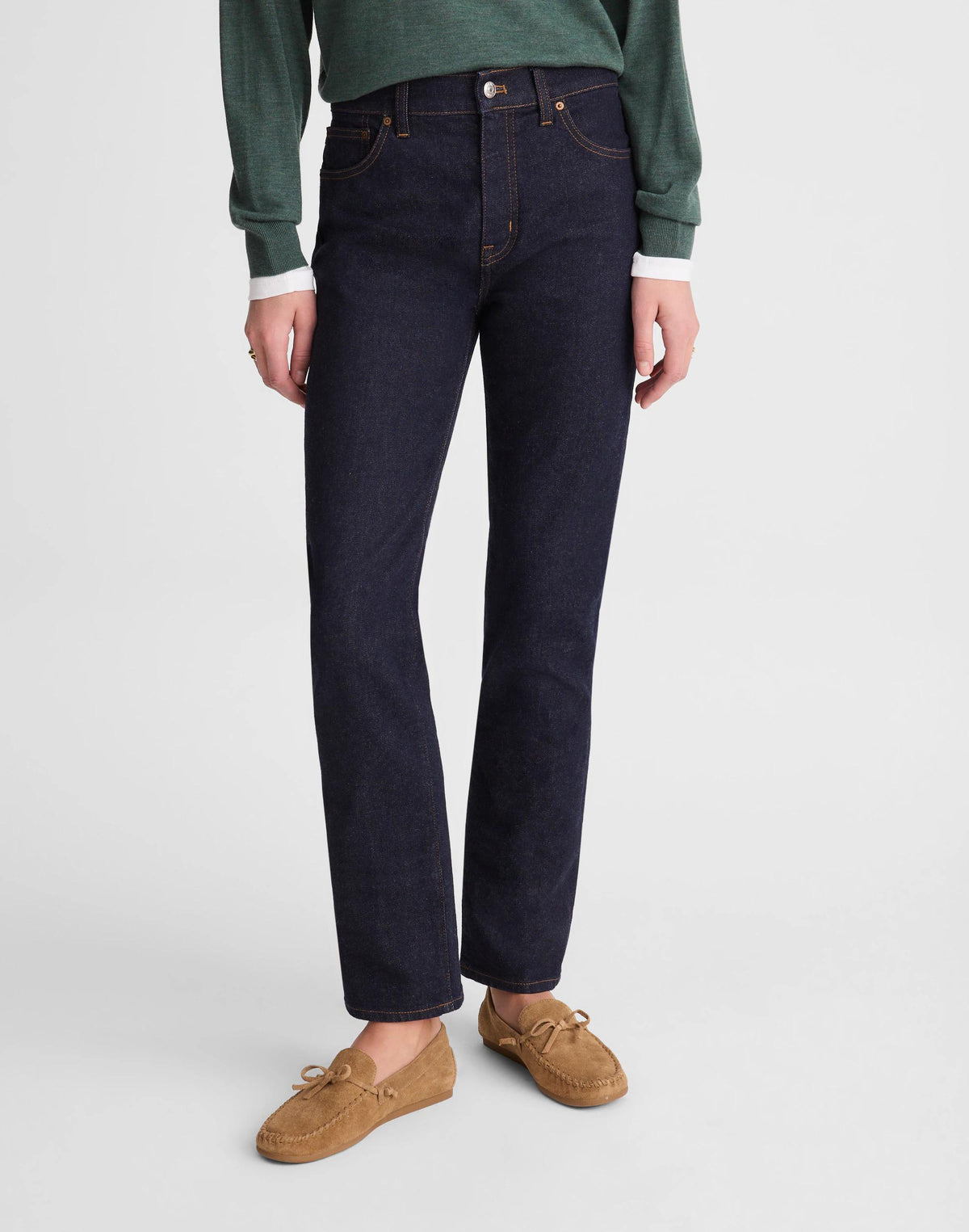 Madewell The Jules Slim-Straight Jean Rinse Wash