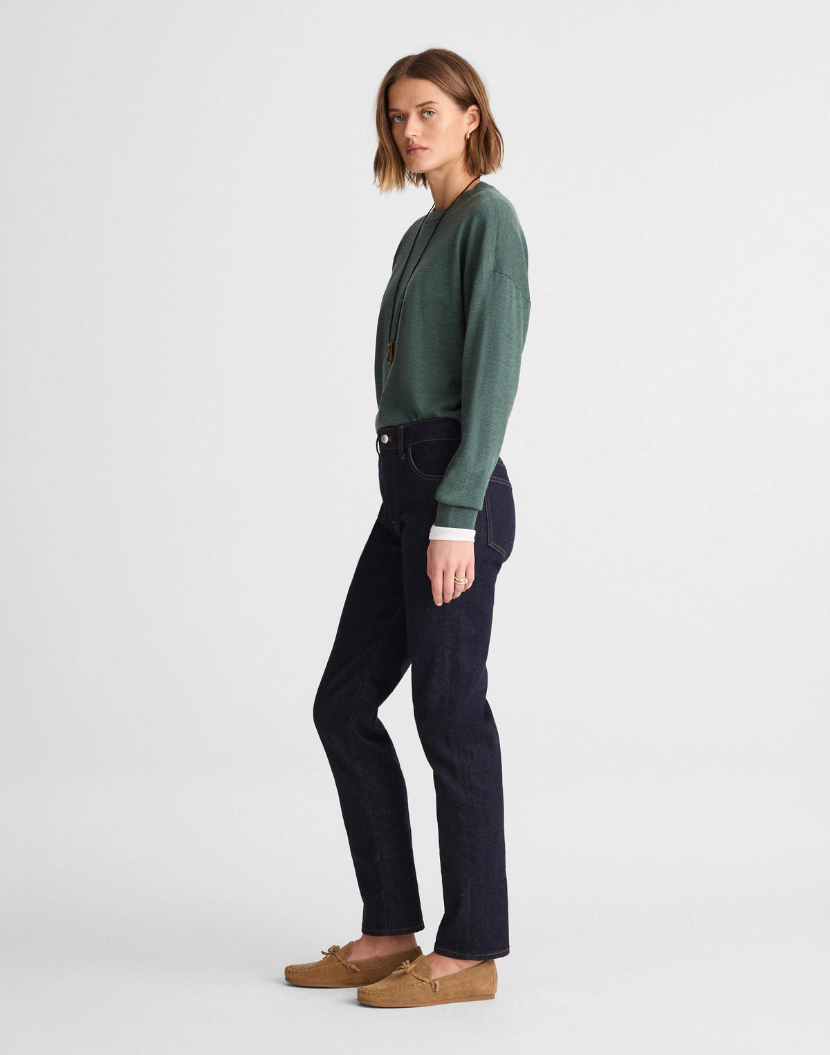 Madewell The Jules Slim-Straight Jean Rinse Wash