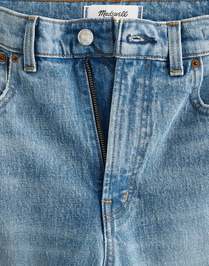 Madewell The Longline Straight Jean Raebrook Wash