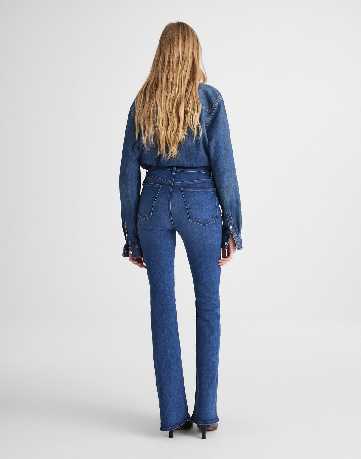 Madewell The Stretch Flare Jean Carville Wash