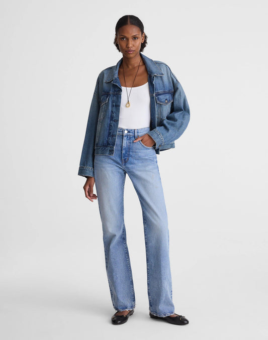 Madewell Relaxed Bootcut Jeans Raebrook Wash