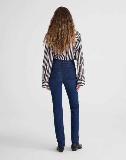 Madewell The Pencil Jean in Super Stretch Denim Pipestone Wash
